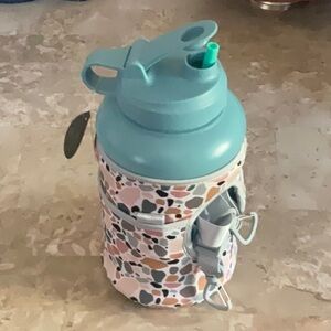 Colorful HYDROJUG Water Bottle with Holder